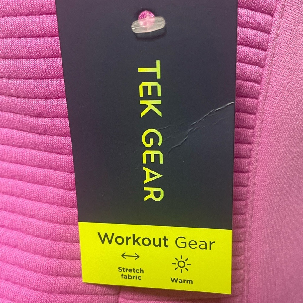 Tek Gear Barbie Pink Woven Panel Training Vest Women's Medium NWT - Picture 7 of 12